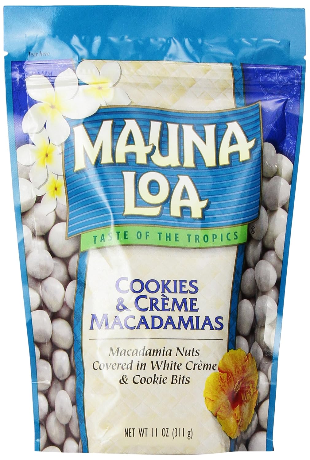 Mauna Loa Macadamias Nuts, Cookies and Creme, 11 Ounce
