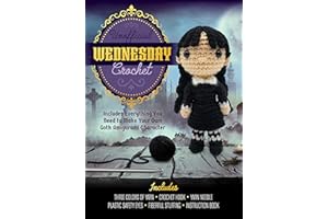Unofficial Wednesday Crochet: Create Your Own Gothic Amigurumi Doll