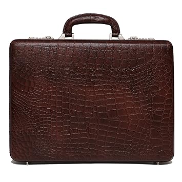 C Comfort Genuine Leather Briefcase Office Bag