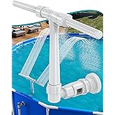 SUMMERBUDDY Dual Spray Pool Fountain for Above &amp; In-Ground Pools | Cools Pool Water, Adjustable Dual Spray, Improves Circulation, Easy Installation, Fits Above &amp; In-Ground Pools