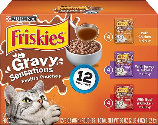 friskies cat food pouches