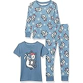 Amazon Essentials Disney | Marvel | Star Wars Unisex Kids' Snug-Fit Cotton Pajamas