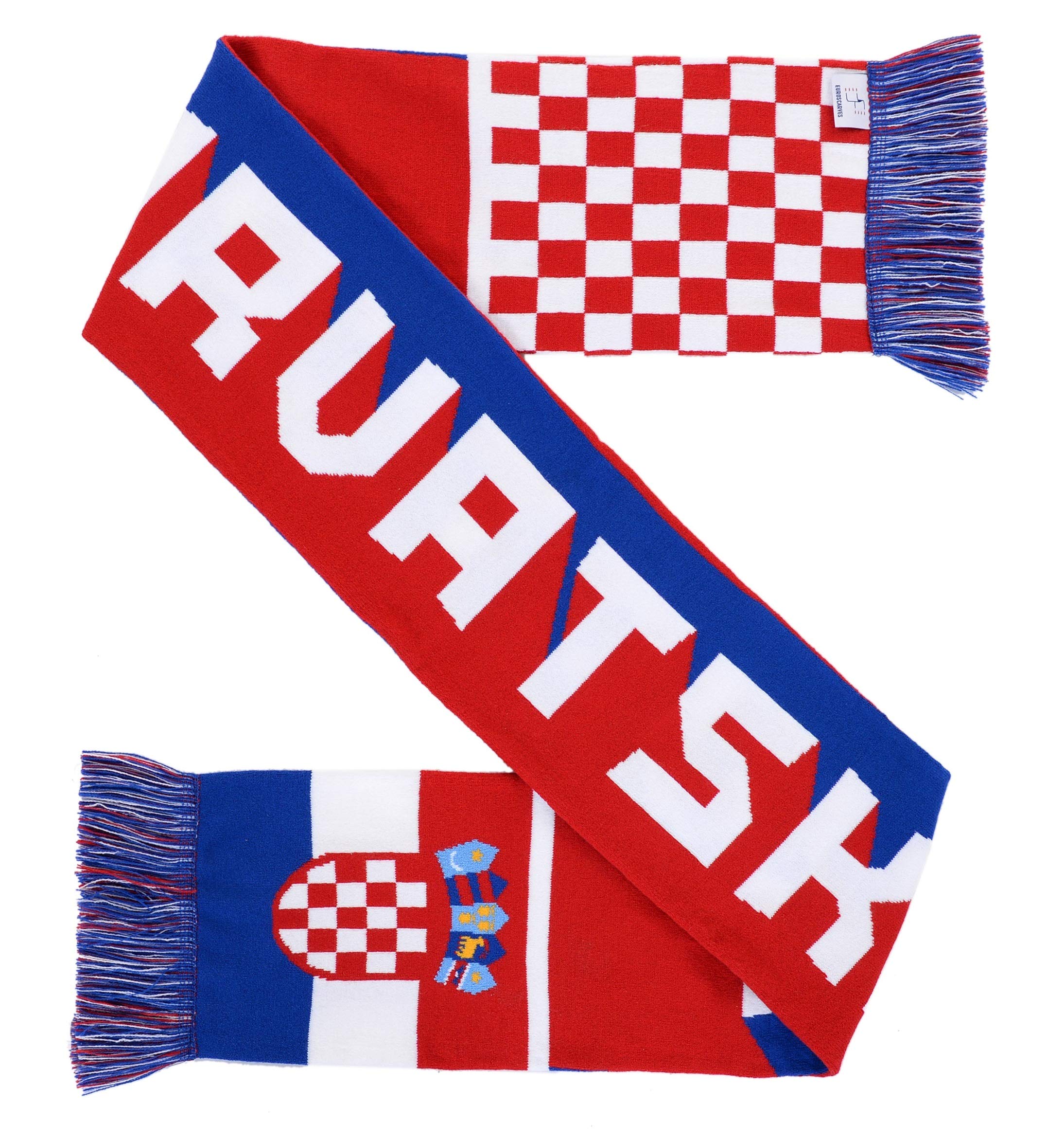Euroscarves National Football High-Definition HD Knit Scarf (Croatia)