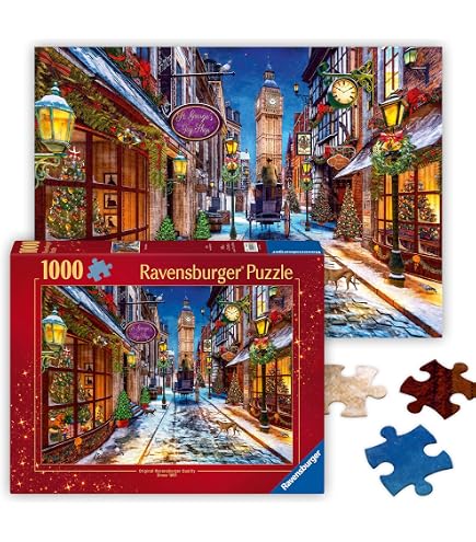 Ravensburger Merry Mischief 1000 Piece Holiday Jigsaw Puzzle for