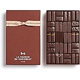 LA MAISON DU CHOCOLAT Coffret Maison Dark 40 Pieces | Gourmet Dark French Chocolate Gift Box