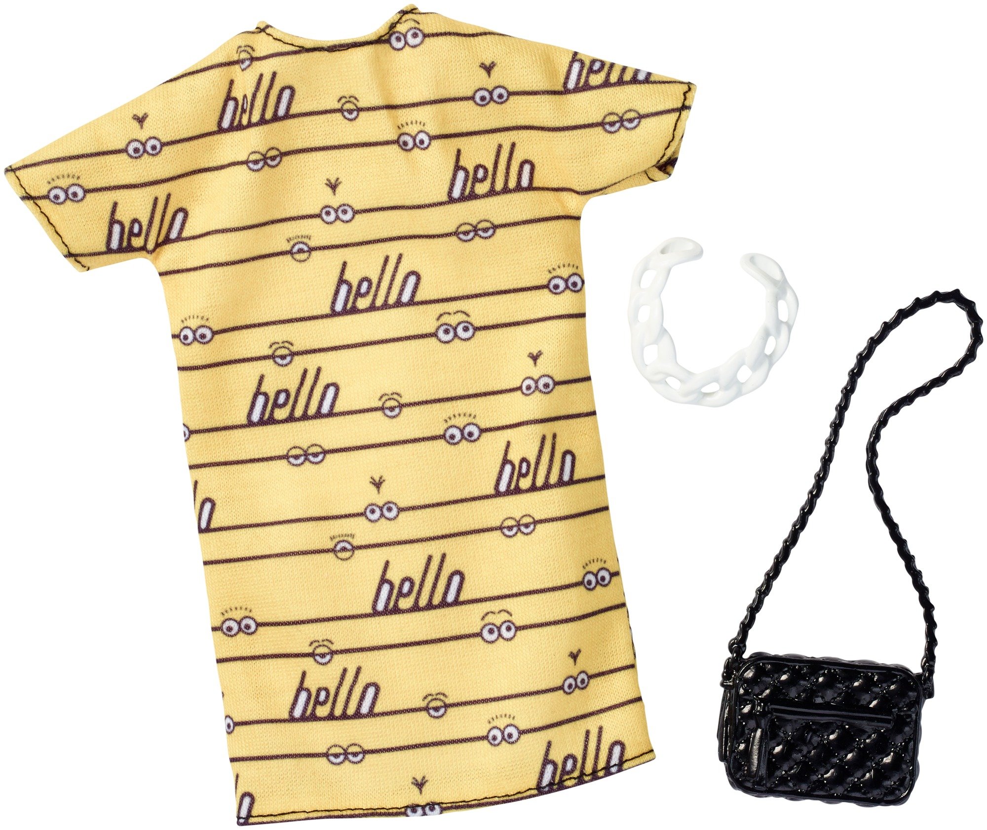 Barbie Despicable Me Yellow Dress Fashion Pack