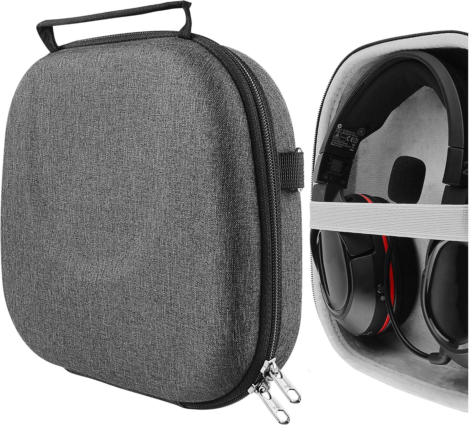 GEEKRIA Shield Headphones Case Compatible with Turtle Beach Recon 70, Stealth 600, Stealth 450 Gaming Headsets