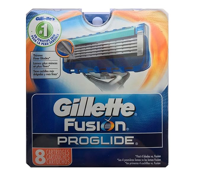 Gillette Fusion Proglide Razor Blades Pack of 8 Amazon.in Health