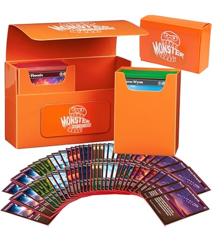 Amazon.com: Monster Protectors Magnetic XL Double Deck Box - White