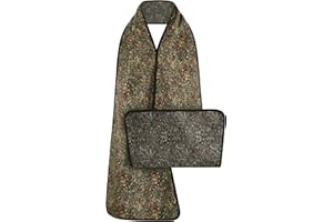 DESIGNED TO DINE Reversible Adult Bib Scarf - Dignified Alternative to Adult Bibs | Washable and Reusable Clothing Protectors