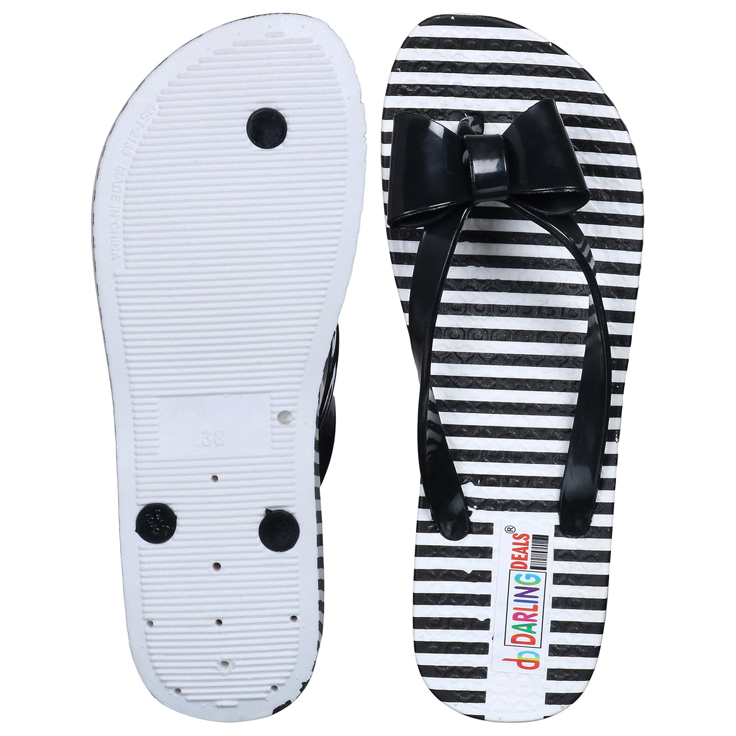 darling deals women's rubber fashion slippers and flip flops