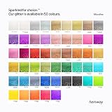 Hemway Fluorescent Yellow Glitter Shaker Microfine 130g for Resin Craft view 5