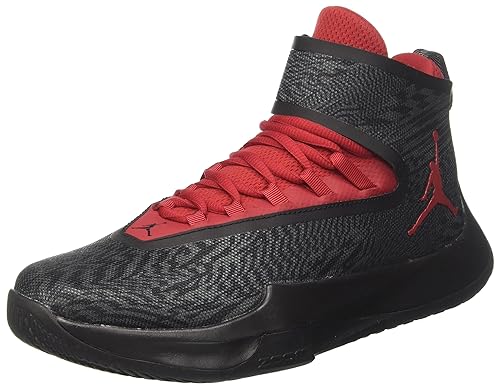 jordan fly unlimited red and black