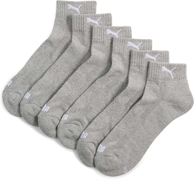 Unisex Cushioned Quarter 3 pack