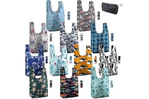 BeeGreen Reusable Grocery Bags Large Heavy Duty Totes for Women, Foldable Shopping Bag Grocery Totes Gifts with Handles, Mari