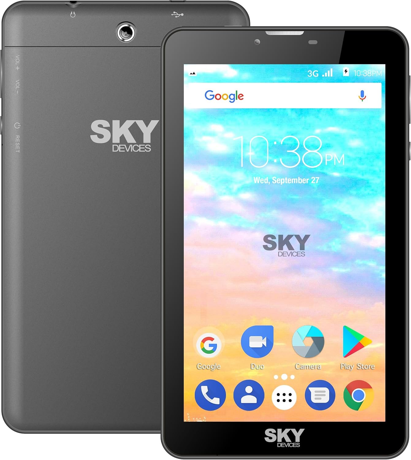 Sky Devices Platinum View Tablet De 7 Mediatek 80c31 1 3 Ghz Ram De 1 Gb 8 Gb De Rom Android 7 0 Color Gris Amazon Es Informatica
