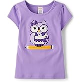 Gymboree Girls and Toddler Embroidered School T-Shirt