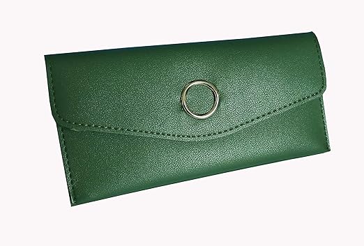 Silistar Wallet for Women/Girls with Card Holder in Green Colour