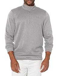 Under Armour Men's Storm Fleece 1/4 Zip Layer, Gray