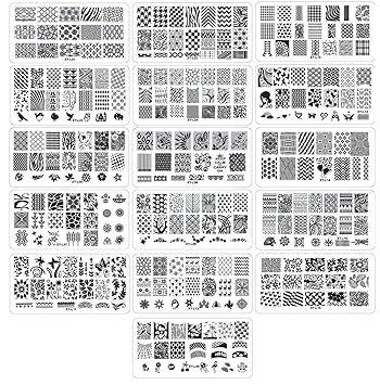 Lifestyle-You Nail Stamp Plate Nail Art Image Stamping Plates Steel Stamper Scraper Set Nail Art Tools