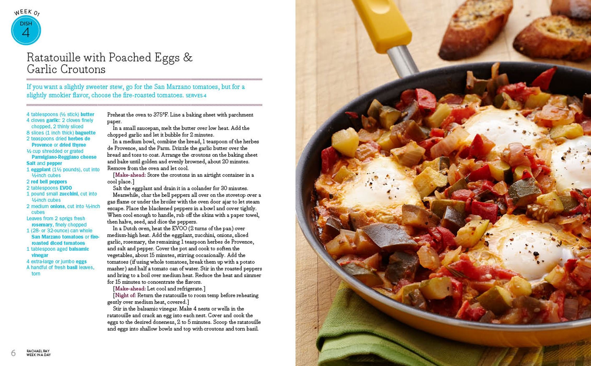 Week In A Day Five Dishes In One Day 5 Dishes 1 Day Amazon Co Uk Rachael Ray 9781451659757 Books