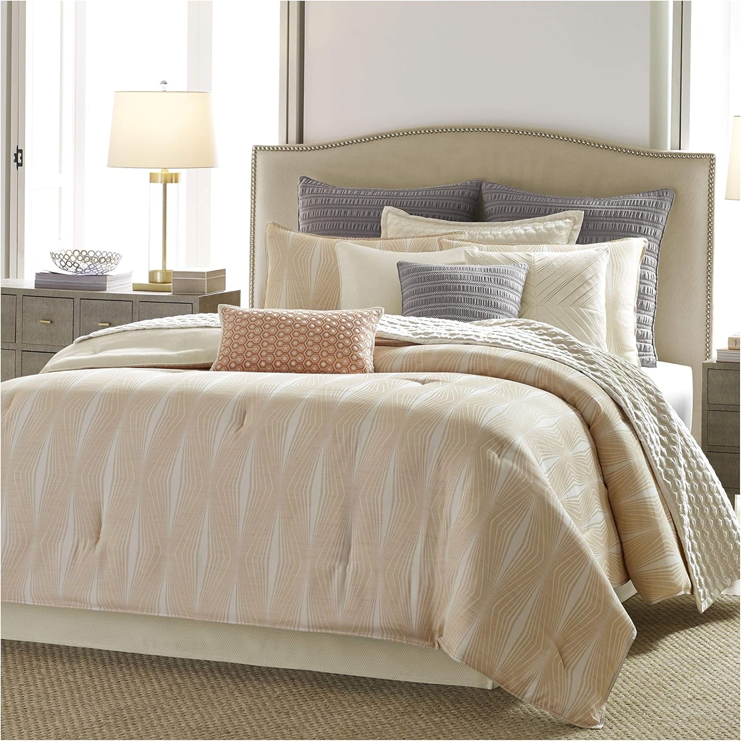 Amazon Com Queen Comforter Set Candice Olson Impluse Home