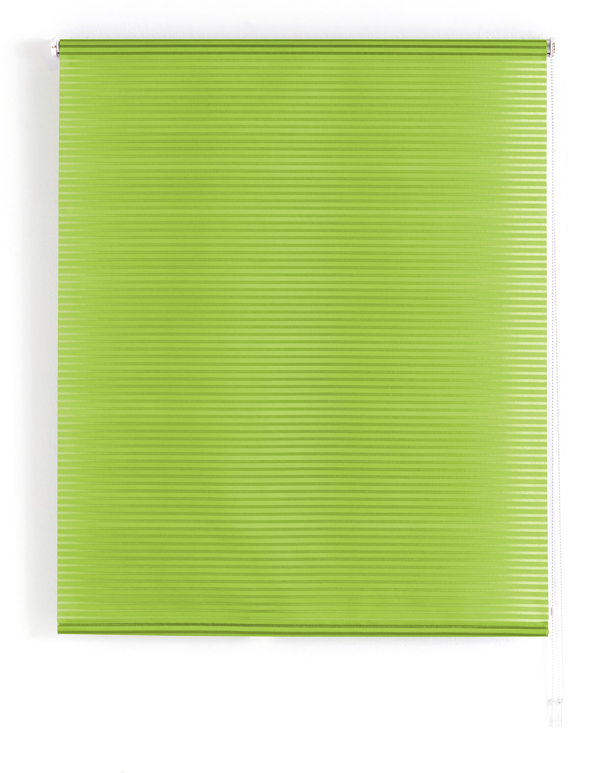 Blindecor L200 – Translucent Striped Roller Blind 140 x 180 cm pistachio