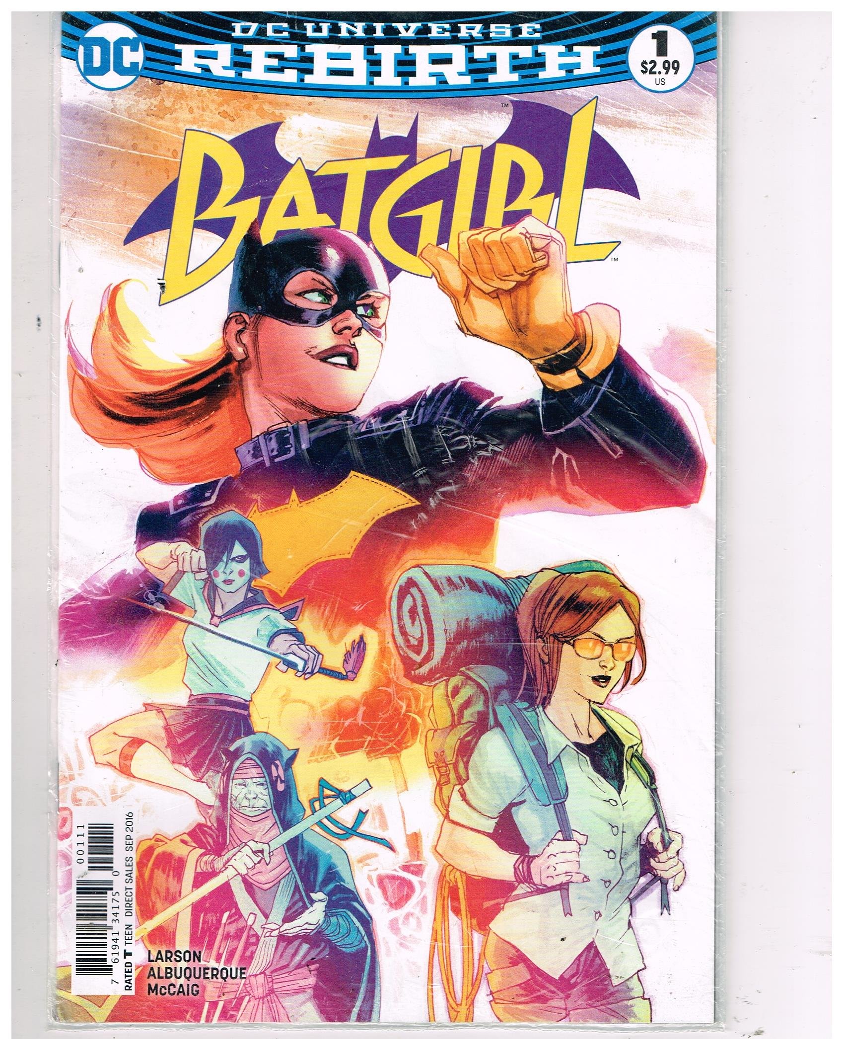 Batgirl 1 Sep 2016 Dc Universe Rebirth Albuquerque Mccaig
