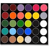Mehron Makeup Paradise AQ - 30 COLOR PRO PALETTE, Water-Activated Makeup | 30 Color Professional Face & Body Paint Makeup for