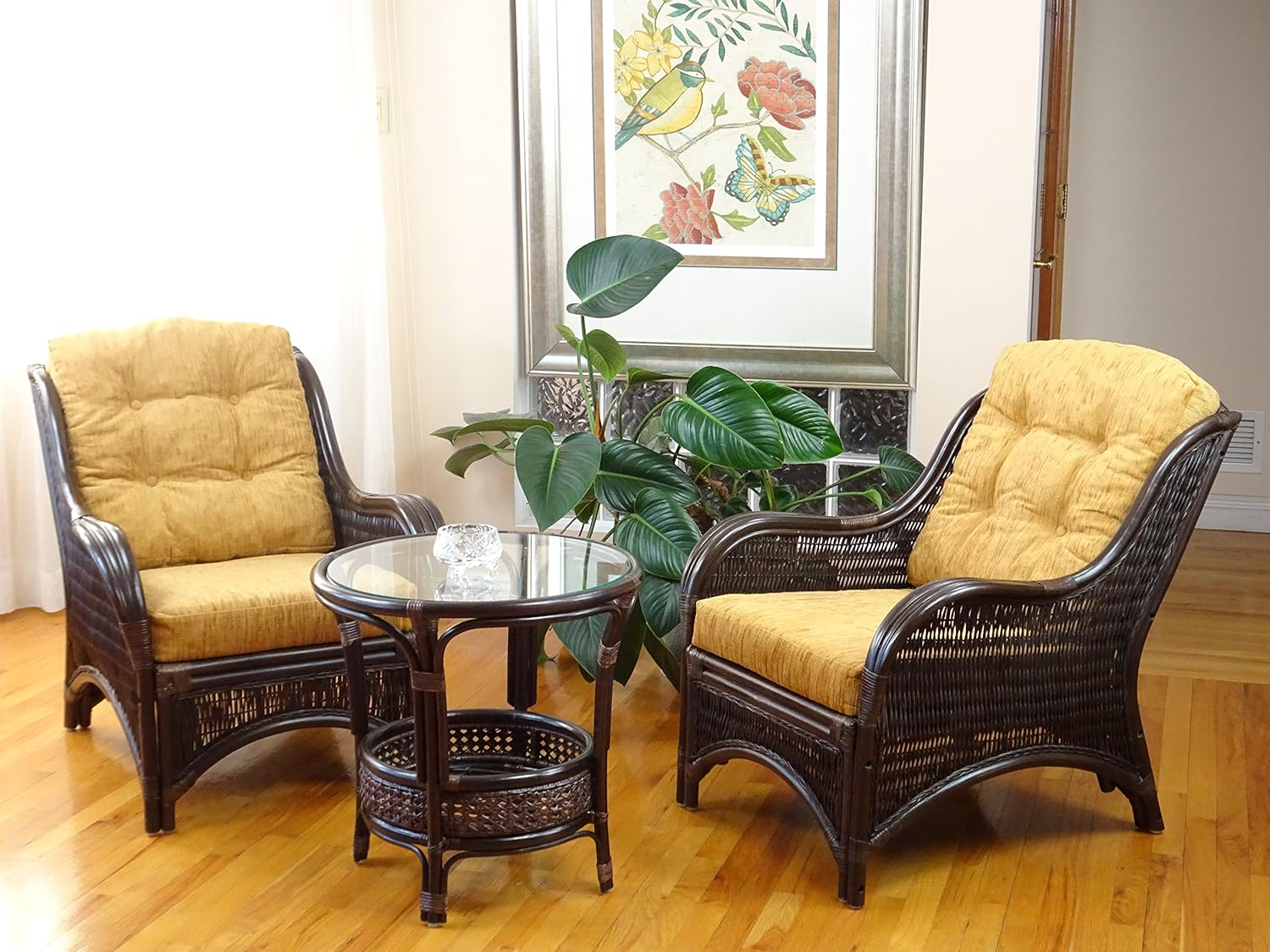 Sillones redondos de mimbre | Sillones