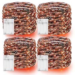 Dazzle Bright Orange Halloween Fairy String
