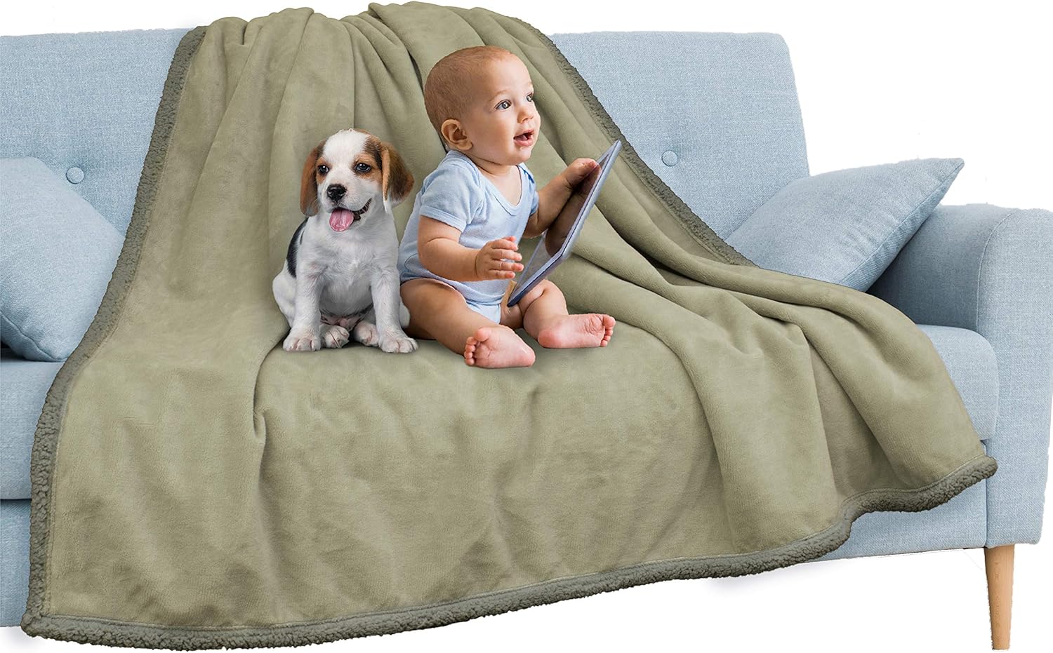 waterproof pet throw