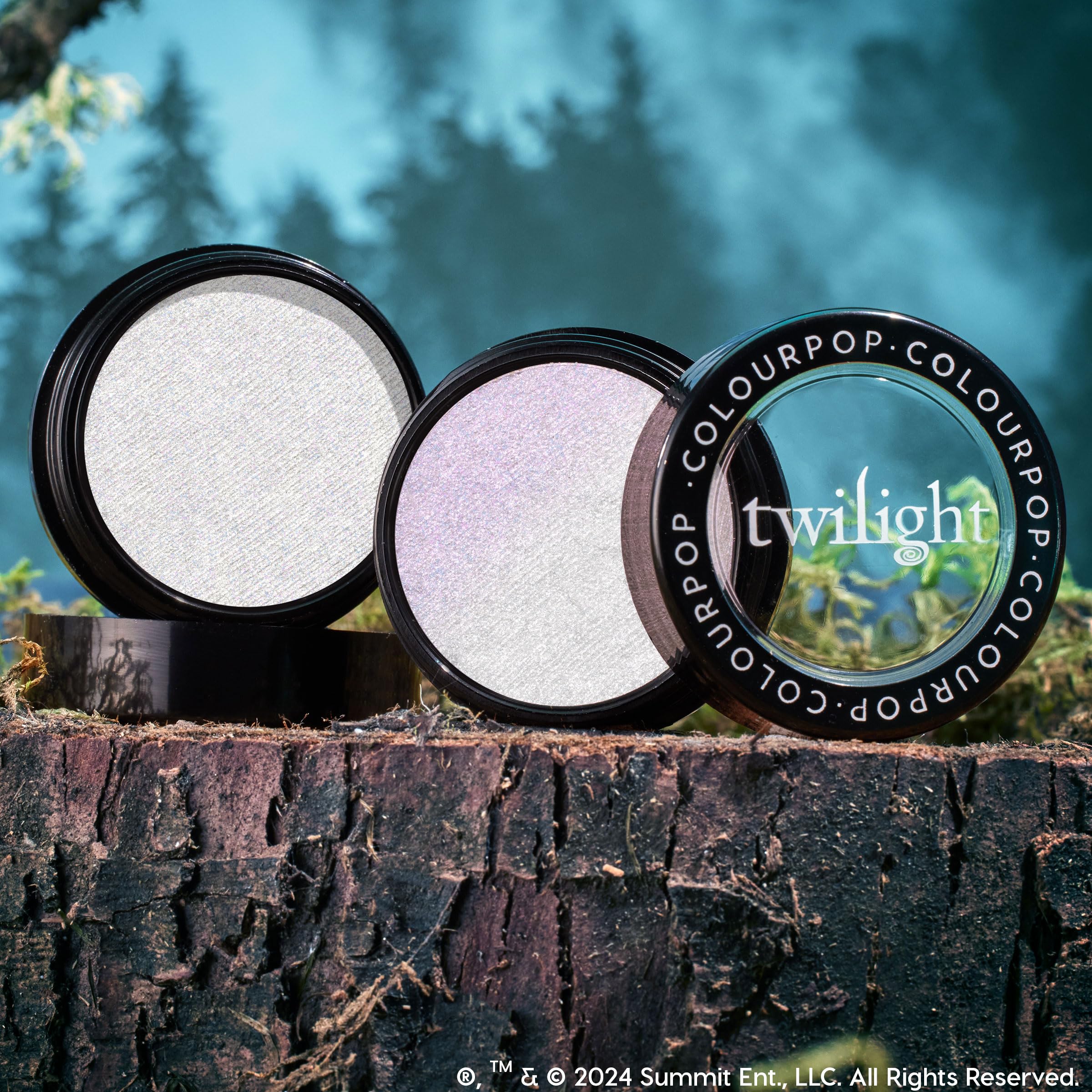 ColourPop x Twilight Super Shock Highlighter Makeup - High-Pigment, Crème-Powder Face Makeup - Buildable & Blendable Formula with a Unique Bouncy Texture - Meadow (0.15 oz)