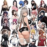 Expressive Anime Waifu Stickers,50 Pcs Nake Hentaii