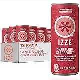 IZZE Sparkling Juice, Grapefruit, 8.4 Fl Oz