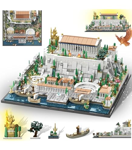 Amazon.com: kvsju Architecture Acropolis Castle, Famous Landmark