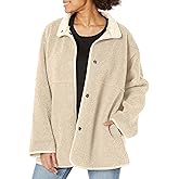 Velvet by Graham & Spencer Womens Albany Reversible Lux Sherpa Coat