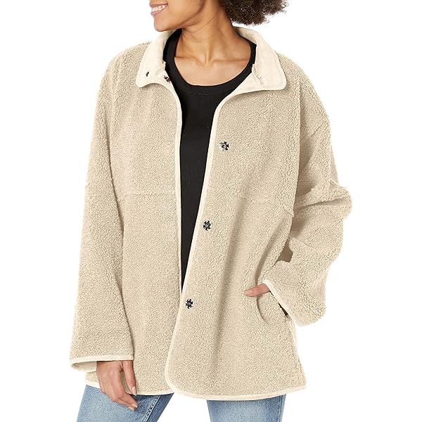 VELVET BY GRAHAM & SPENCER Women's Albany Lux Sherpa Reversible