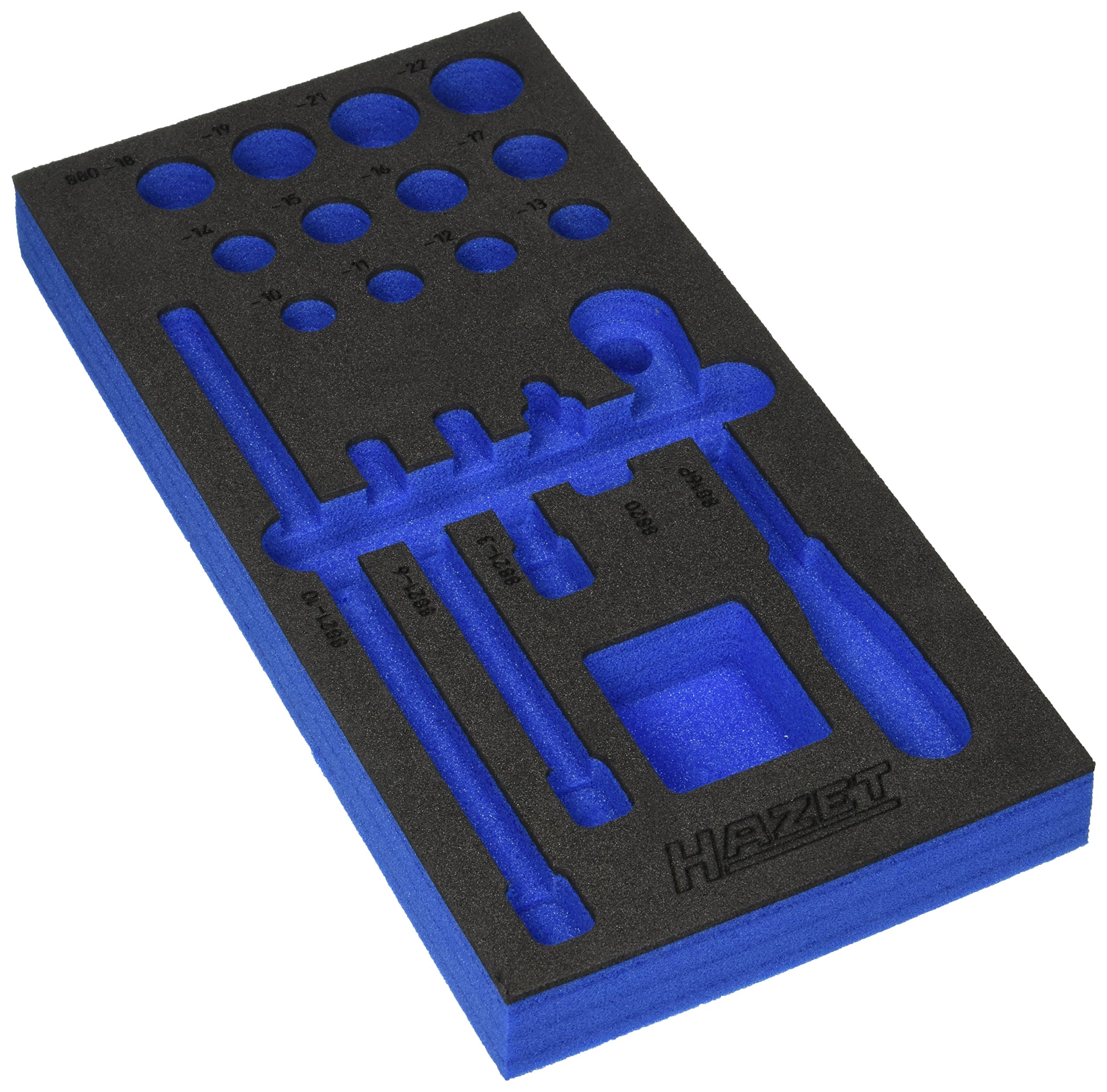 HAZET 163-181L 2-Component Soft Foam Insert - Multi-Colour