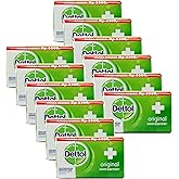Dettol Anti-Bacterial Hand and Body Bar Soap, Original, 110 Gr / 3.88 Oz (Pack of 12)