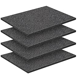 Amylove 16 x 12 x 0.5 Polyurethane Foam Sheet Foam