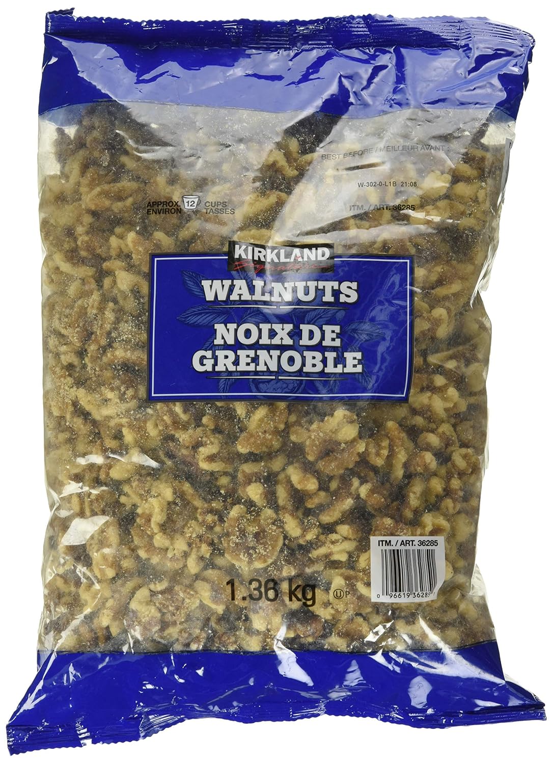 Kirkland Signature Walnuts, 3 Pounds (2 Pack) Grocery