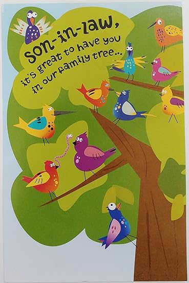 Amazon Com Happy Birthday Son In Law Great To Have You In Our