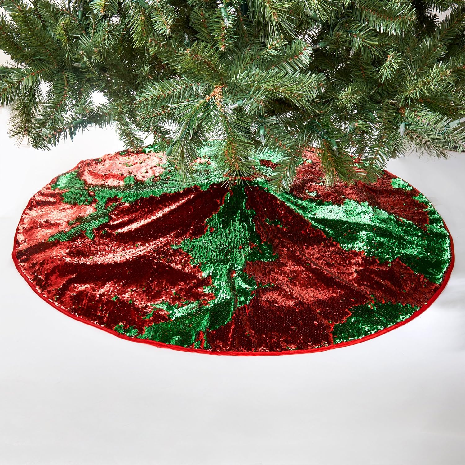 Sequin Tree Skirt 