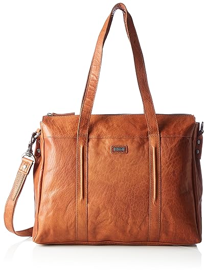 Spikes & Sparrow Damen Zip Bag Handgelenkstasche, 9x23x26 cm