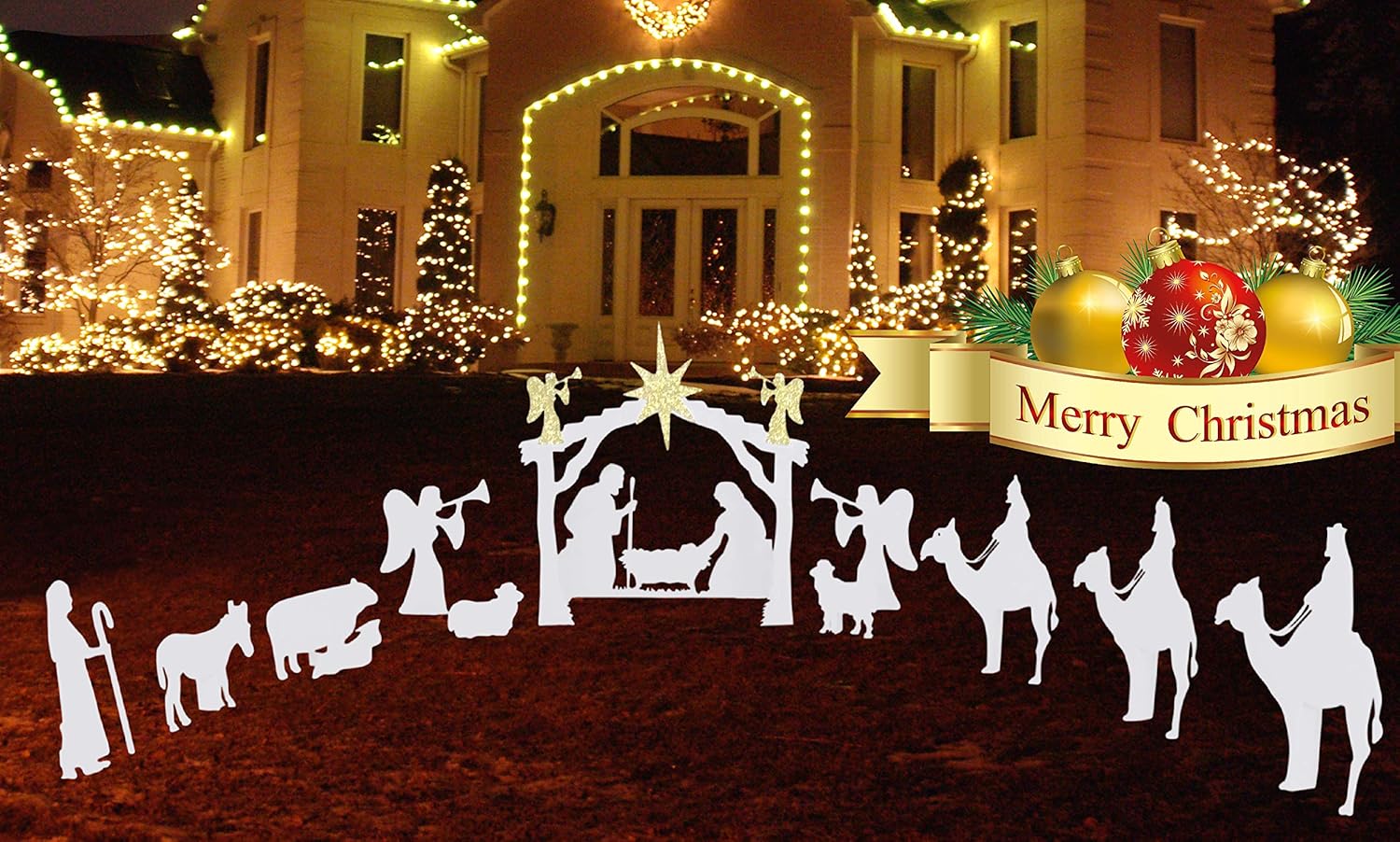 Outdoor Nativity set (Large) Handmade