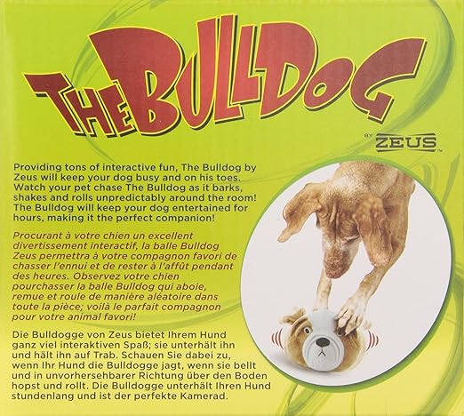 zeus bulldog motorized bouncing toy