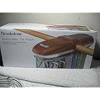 brookstone tie rack