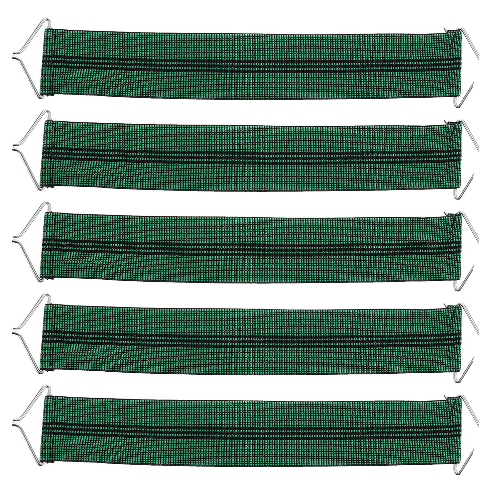 Yardwe 5 pieces reinforcement strap for lounger, folding chair, beach towel holder, C folding towels, padded folding chair, beach towels, chair belt, shatterproof strap for chair tables, chairs