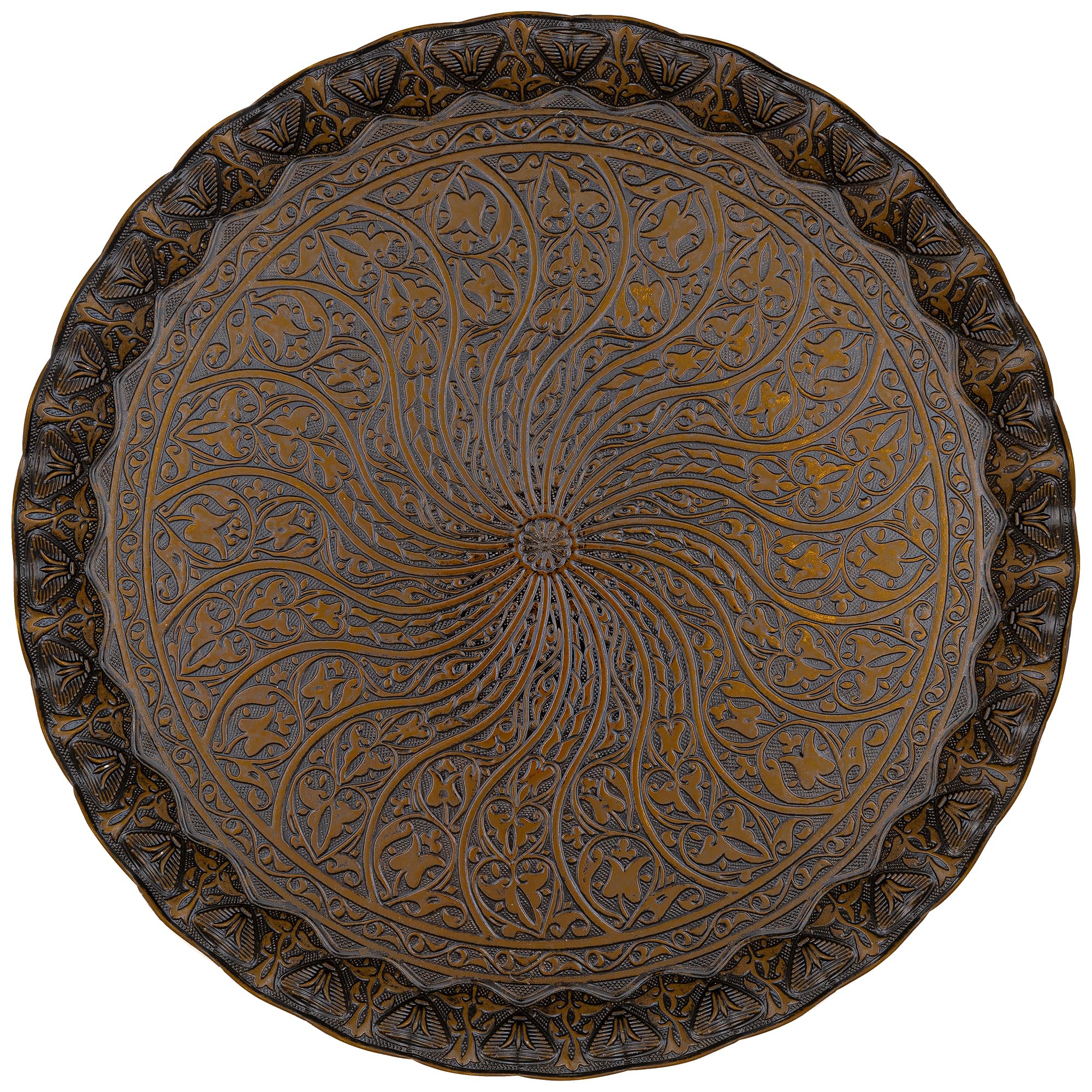 Alisveristime Zamac Corrugated Tray for Coffee, Tea, Drinks (Autentic)